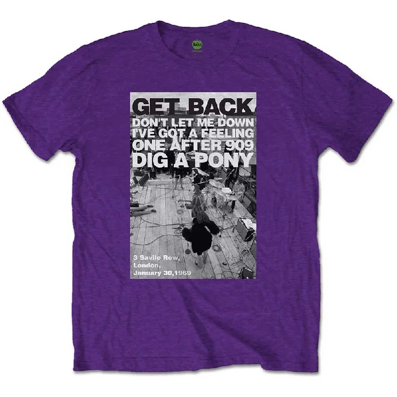 The Beatles | Official Band T-Shirt | Rooftop Shot Wool Fabric Cashmere Fabric Tweed Fabric The Beatles | Official Band T-Shirt | Rooftop Shot Wool Fabric Cashmere Fabric Tweed Fabric