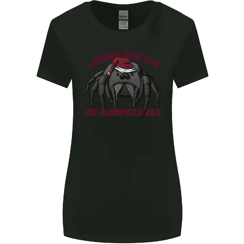 Christmas Tarantula Funny Xmas Spider Womens Wider Cut T-Shirt Terry Blend Velvet Blend Canvas Blend Christmas Tarantula Funny Xmas Spider Womens Wider Cut T-Shirt Terry Blend Velvet Blend Canvas Blend