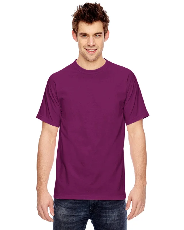 Comfort Colors Ringspun Garment-Dyed T-Shirt | Boysenberry Cashmere Blend Cotton Blend Poly Blend Comfort Colors Ringspun Garment-Dyed T-Shirt | Boysenberry Cashmere Blend Cotton Blend Poly Blend