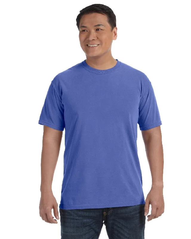 Comfort Colors Ringspun Garment-Dyed T-Shirt | Periwinkle Denim Fabric Leather Fabric Suede Fabric Comfort Colors Ringspun Garment-Dyed T-Shirt | Periwinkle Denim Fabric Leather Fabric Suede Fabric