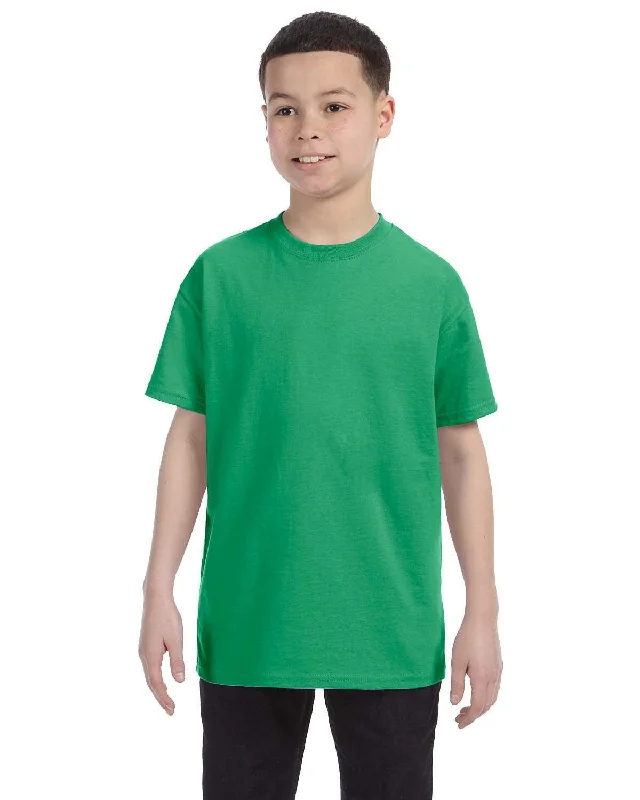 Jerzees Youth Heavyweight 50/50 T-Shirt | Irish Green Hthr Spandex Blend Rayon Blend Denim Blend Jerzees Youth Heavyweight 50/50 T-Shirt | Irish Green Hthr Spandex Blend Rayon Blend Denim Blend