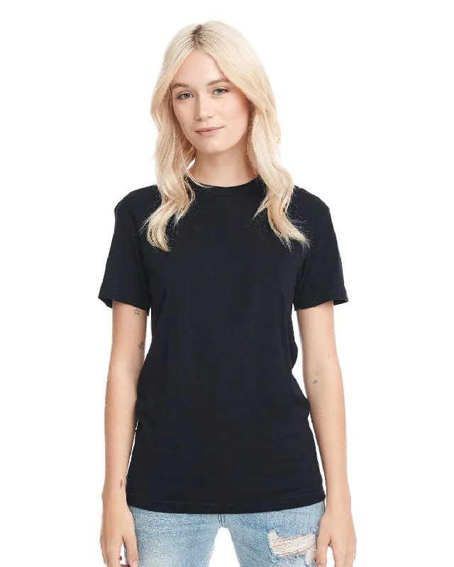 Next Level Mens Triblend Crew Tee | Graphite Black Elegant Classic Vintage