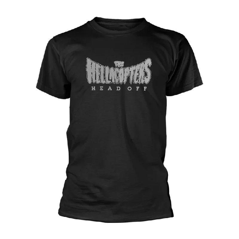 The Hellacopters Unisex T-shirt: Head Off Knit Fabric Woven Fabric Fleece Fabric