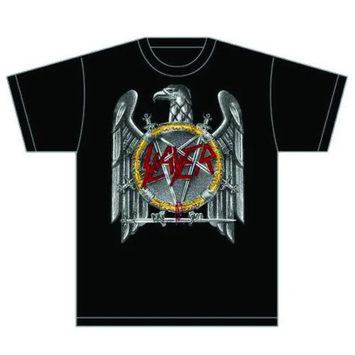 Slayer | Official Band T-Shirt | Silver Eagle Elegant Classic Vintage
