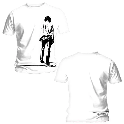 The Doors | Official Band T-Shirt | Solitary (Back Print) Zippered Front Buttoned Front Snap Front The Doors | Official Band T-Shirt | Solitary (Back Print) Zippered Front Buttoned Front Snap Front