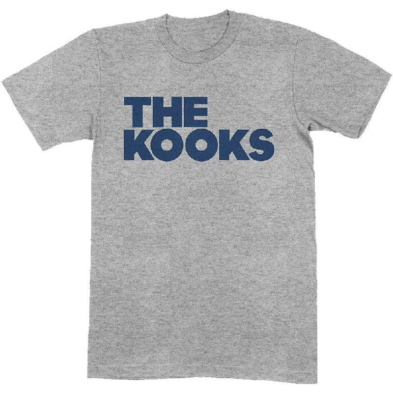 The Kooks | Official Band T-Shirt | Logo Mesh Canvas Denim