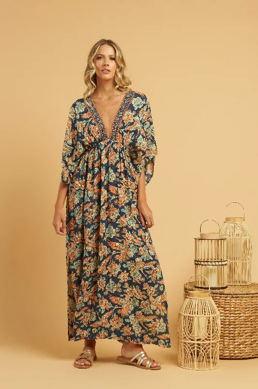 Goa Maxi Dress Elegant Pleated Maxi Dress