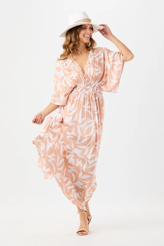 Haiku Maxi Dress Comfortable Long-Sleeve Maxi Dress