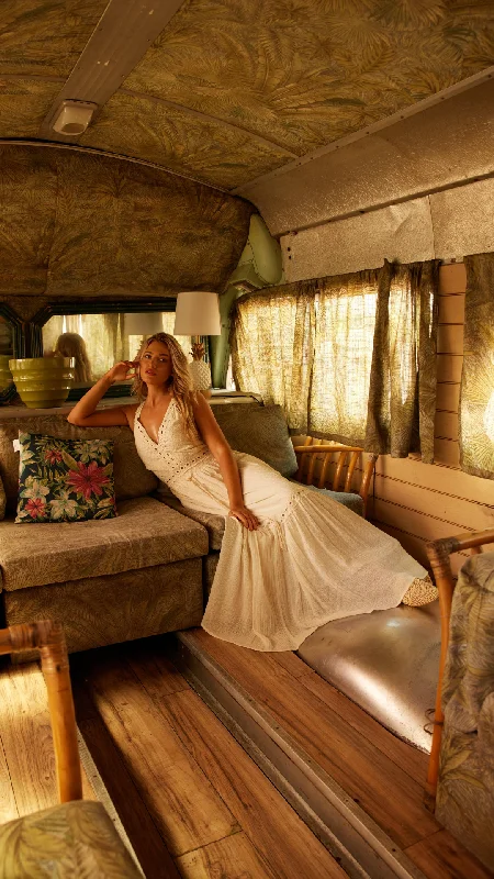 Hamptons Maxi Dress Comfortable Bohemian Maxi Dress