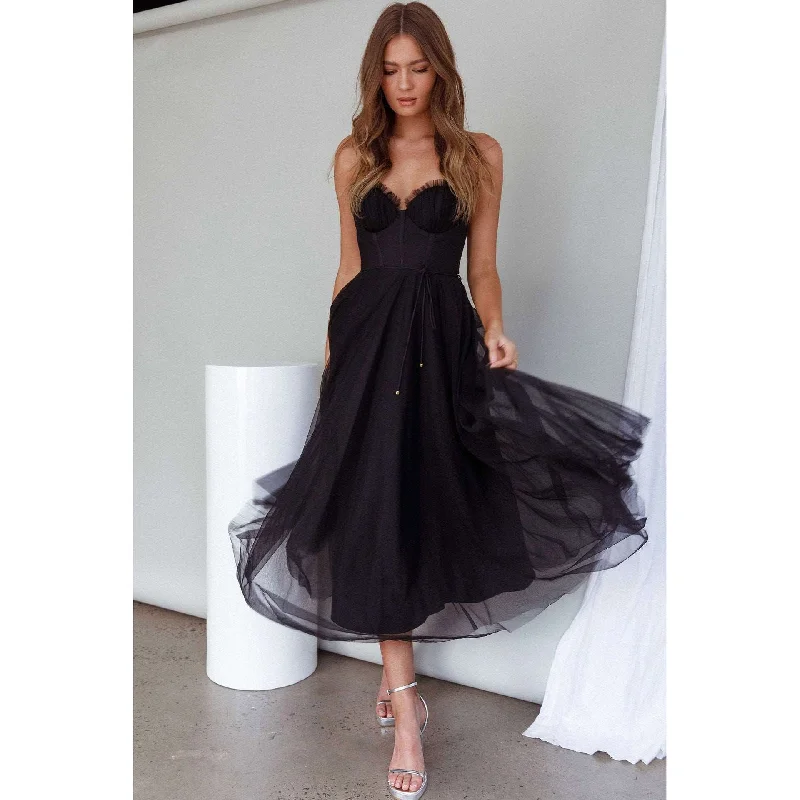 Maxi Dress | Sleeveless Sling Casual Dress Elegant Lace-Up Maxi Dress