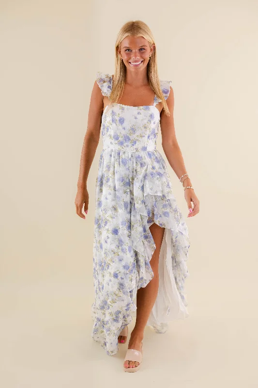 On Your Best Day Maxi Dress Elegant Lace-Up Maxi Dress