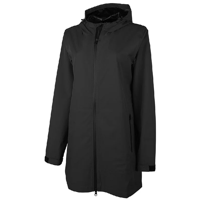Charles River Women's Black Atlantic Rain Shell Jacket Satin Jacket Silk Jacket Chiffon Jacket Charles River Women's Black Atlantic Rain Shell Jacket Satin Jacket Silk Jacket Chiffon Jacket
