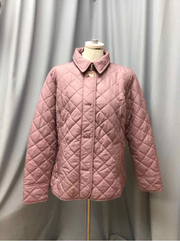 BARBOUR SIZE 16 Ladies JACKET Boat Neck Shawl Collar Notched Collar