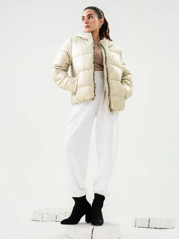 Puffer Jacket Faux Fur Fabric Real Fur Fabric Shearling Fabric