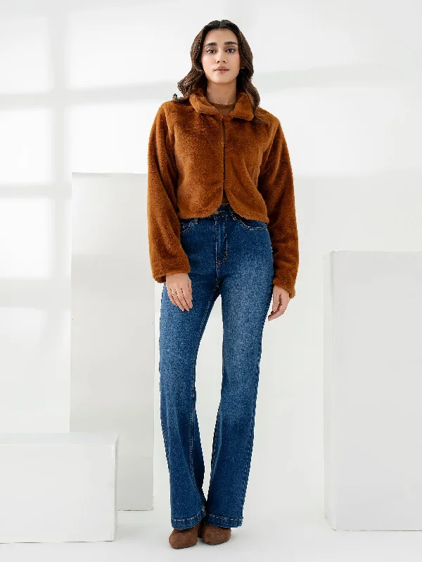 Fur Jacket Zippered Jacket Buttoned Jacket Snapped Jacket