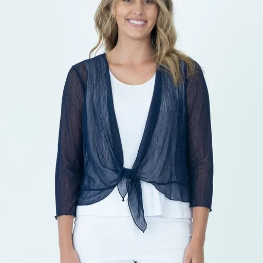 Maglia Stretch Mesh Jacket (Black or Navy) Fleece Fabric Down Fabric Feather Fabric