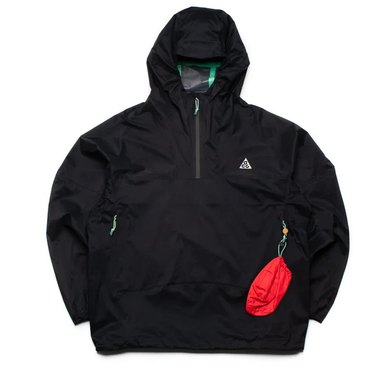 Nike ACG Trail Snacks Jacket - Black/Reflective Silver Hooded Jacket Caped Jacket Shawl Collar Jacket Nike ACG Trail Snacks Jacket - Black/Reflective Silver Hooded Jacket Caped Jacket Shawl Collar Jacket
