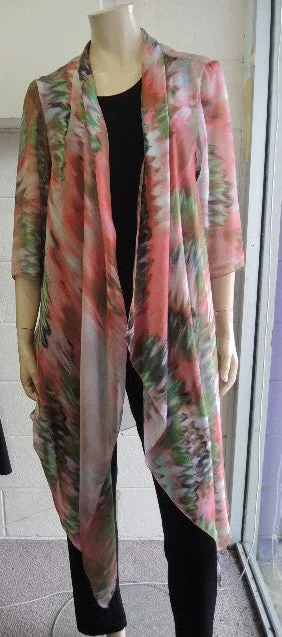 Party Girl Chiffon Jacket Cardigan Sweater Pullover