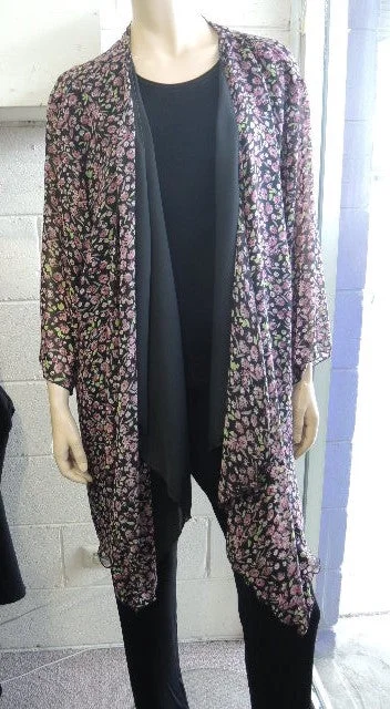Party Girl Drape Front Jacket Hooded Jacket Caped Jacket Shawl Collar Jacket