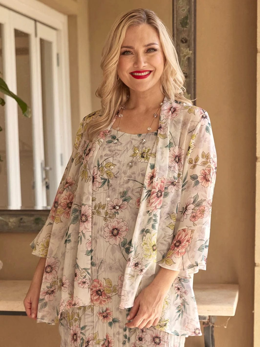 Tranquility Jacket Tiered Jacket Buttoned Jacket Zippered Jacket
