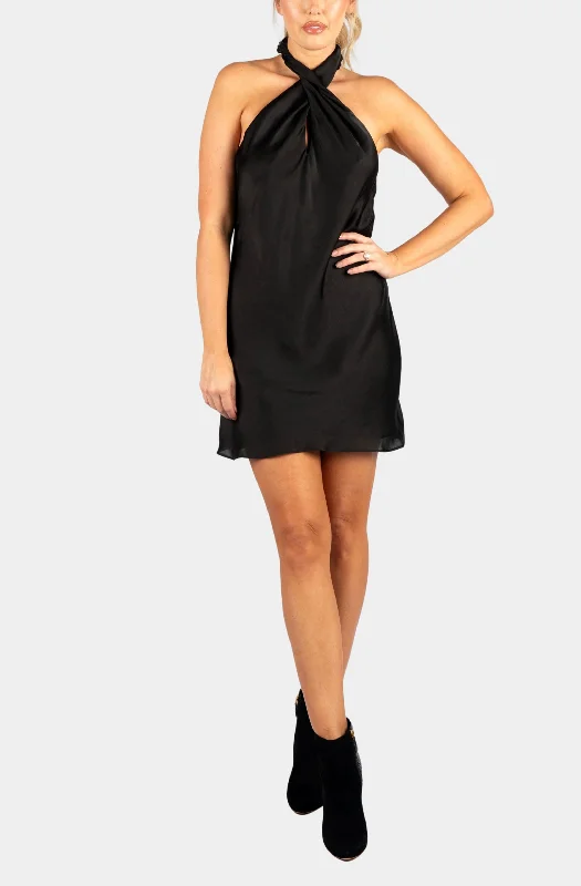 Jasmin Mini Dress Cozy Ribbed Mini Dress