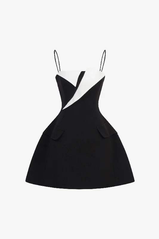 Carina Camisole Mini Dress Elegant Off-Shoulder Dress Mini
