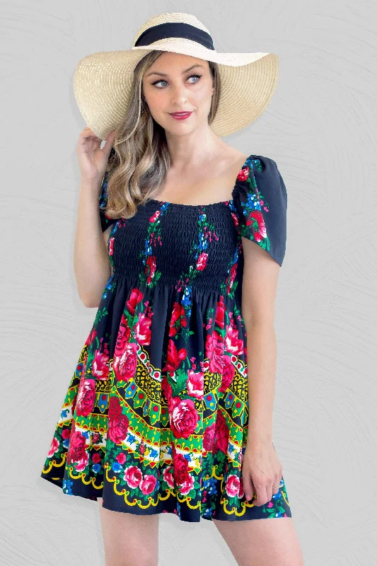 Jessica Black Mini Dress Top Trendy Camisole Mini Dress