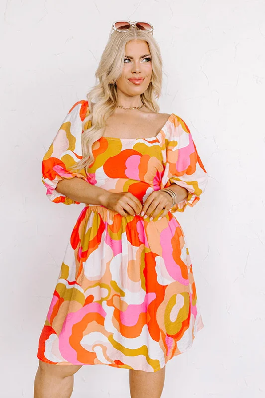 On The Brightside Mini Dress Curves Stylish Summer Mini Dress