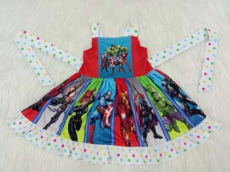 cartoon  twist  dress