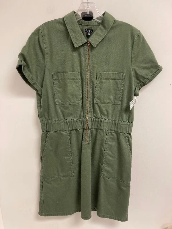 Dress Casual Short By J. Crew In Green, Size: L