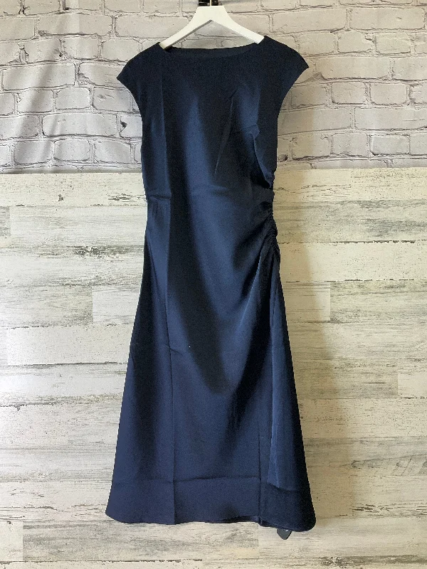 Dress Designer By Banana Republic In Navy, Size: M