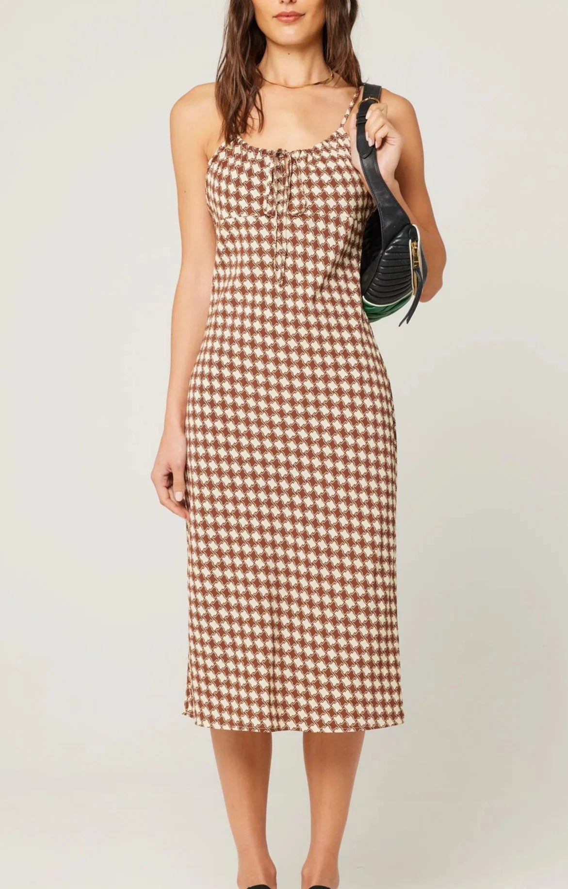 Georgie Slip Dress in Bronze