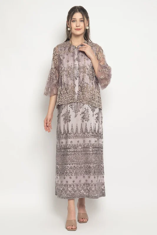 Amethyst Dress in Purple