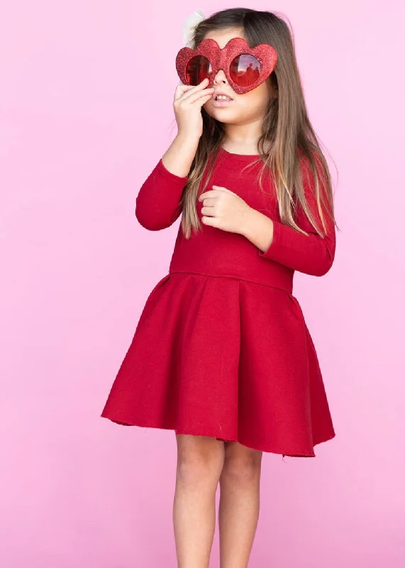 Nadine Dress - Red