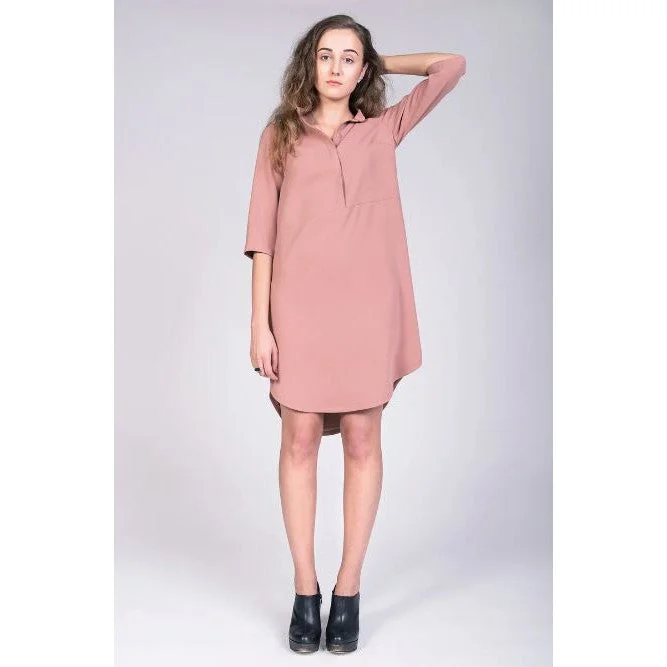 Named Helmi Trench Blouse and Tunic Dress Paper Pattern