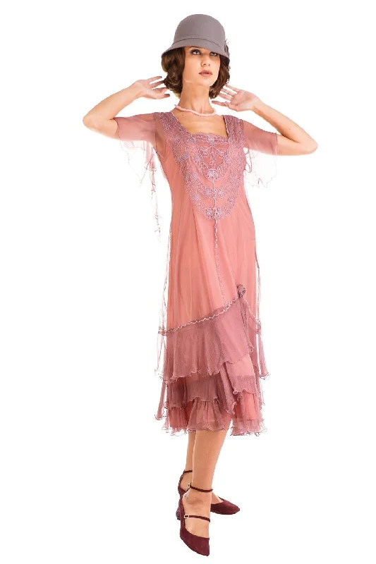 Nataya AL283 Dress in Mauve