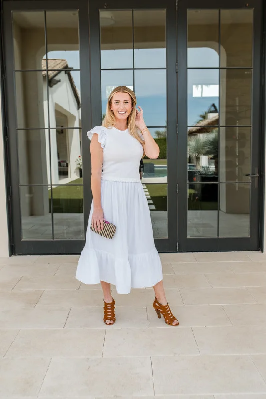 Paige Knit Bodice Dress