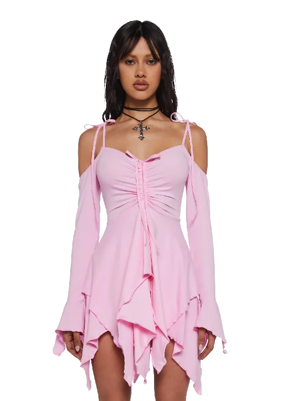 F is For Fairies® Handkerchief Dress - Pink