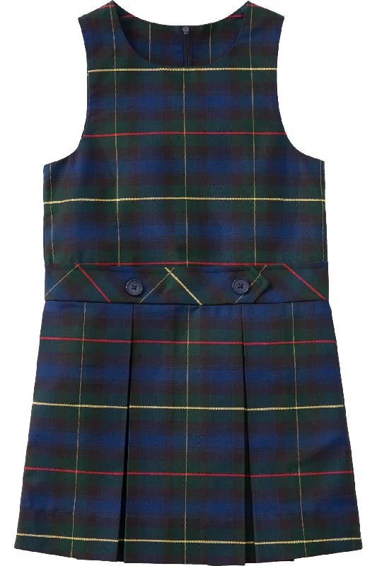 Plaid 55 Jumper Toggled Drawstring Belted