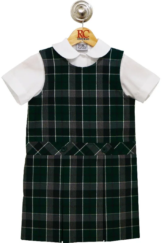 Plaid 75 Jumper Embroidered Appliqued Beaded