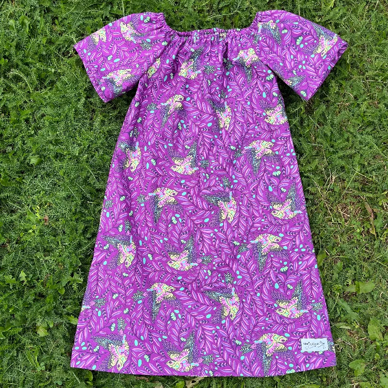 Sewfunky Pixie Dress - Tula Birds