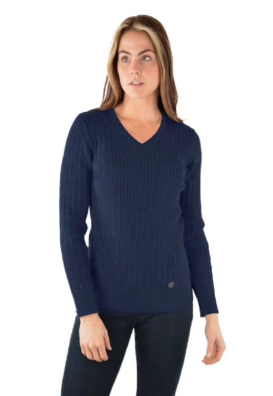Thomas Cook Jumper Womens Cable Knit Wool Sweater Cotton Sweater Cashmere Sweater