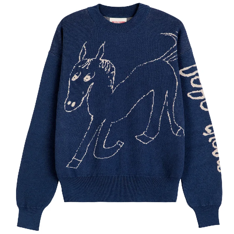 Wonder Horse Jumper by Bobo Choses Womenswear Faux Fur Fabric Real Fur Fabric Shearling Fabric Wonder Horse Jumper by Bobo Choses Womenswear Faux Fur Fabric Real Fur Fabric Shearling Fabric