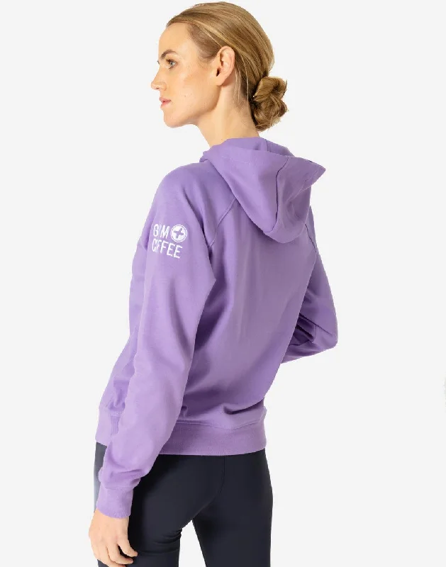 Chill Hoodie in Lavender Hoodie with Rhinestones Sparkly Elegant