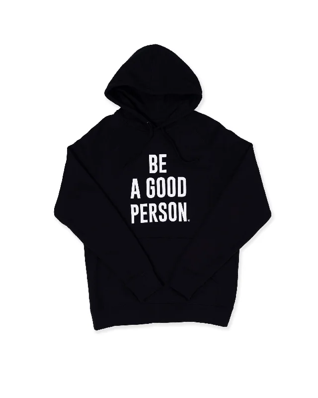Most Basic Hoodie - Signature Black Hoodie with Relaxed Fit Easy Casual