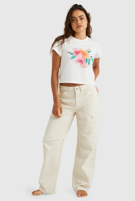 Billabong Leia Light Womens Pant Sum23 Classic Bootcut Trousers