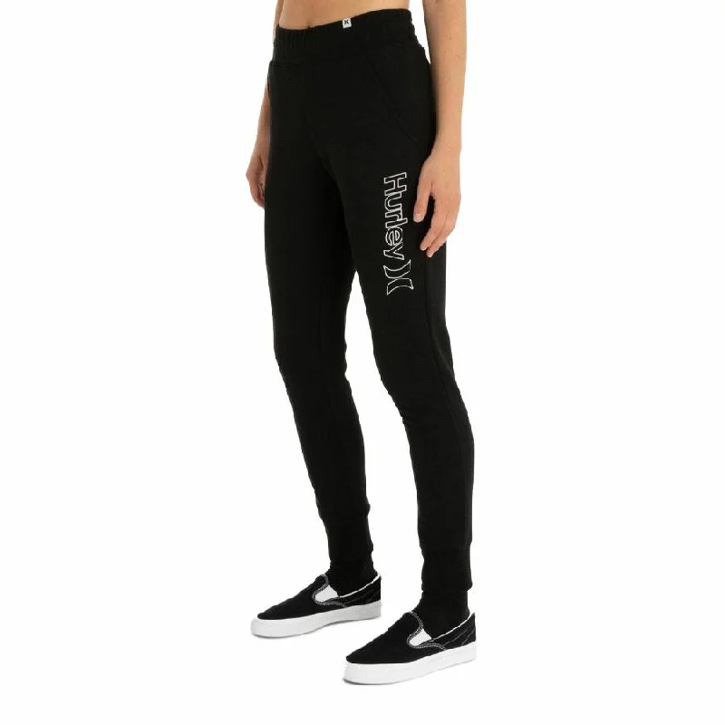 Hurley Outline Women's Track Pant Win24 Cozy Full-Length Pants