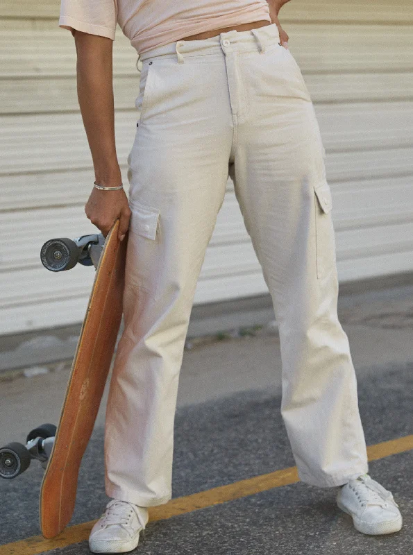 Roxy Lefty Cargo Pants - Sum23 Chic Checkered Pants