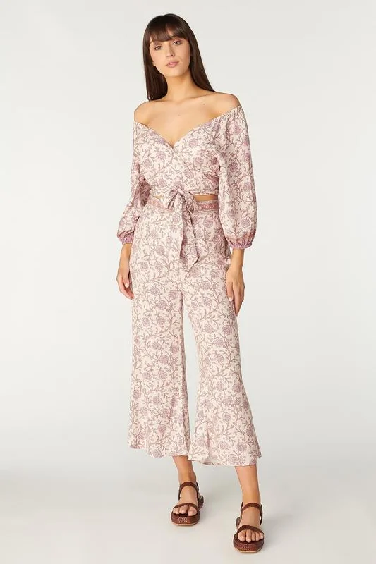 Win21 TIGERLILY AURORA ADORA FLARE PANT Trendy Wide-Legged Trousers