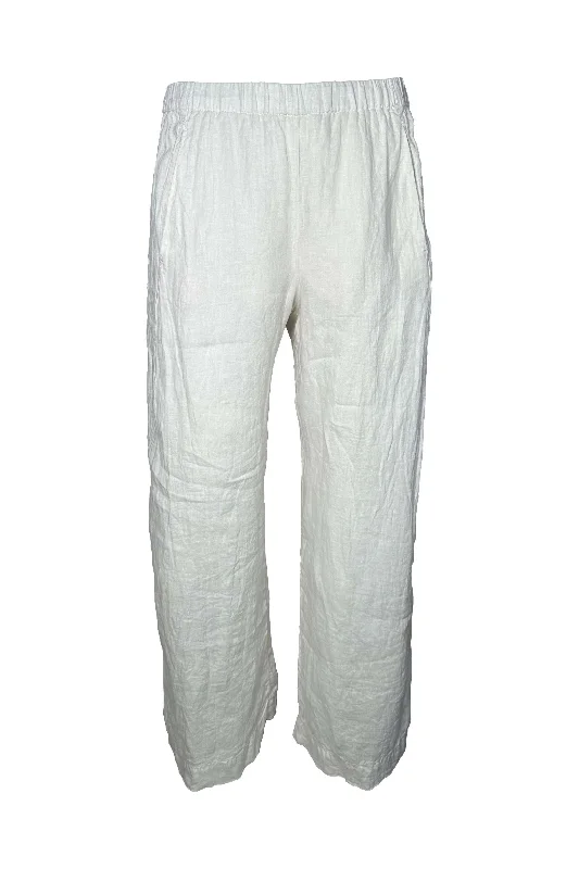 Velvet by Graham & Spencer Lola Pull On Linen Pants | Beach Trendy Printed Pants
